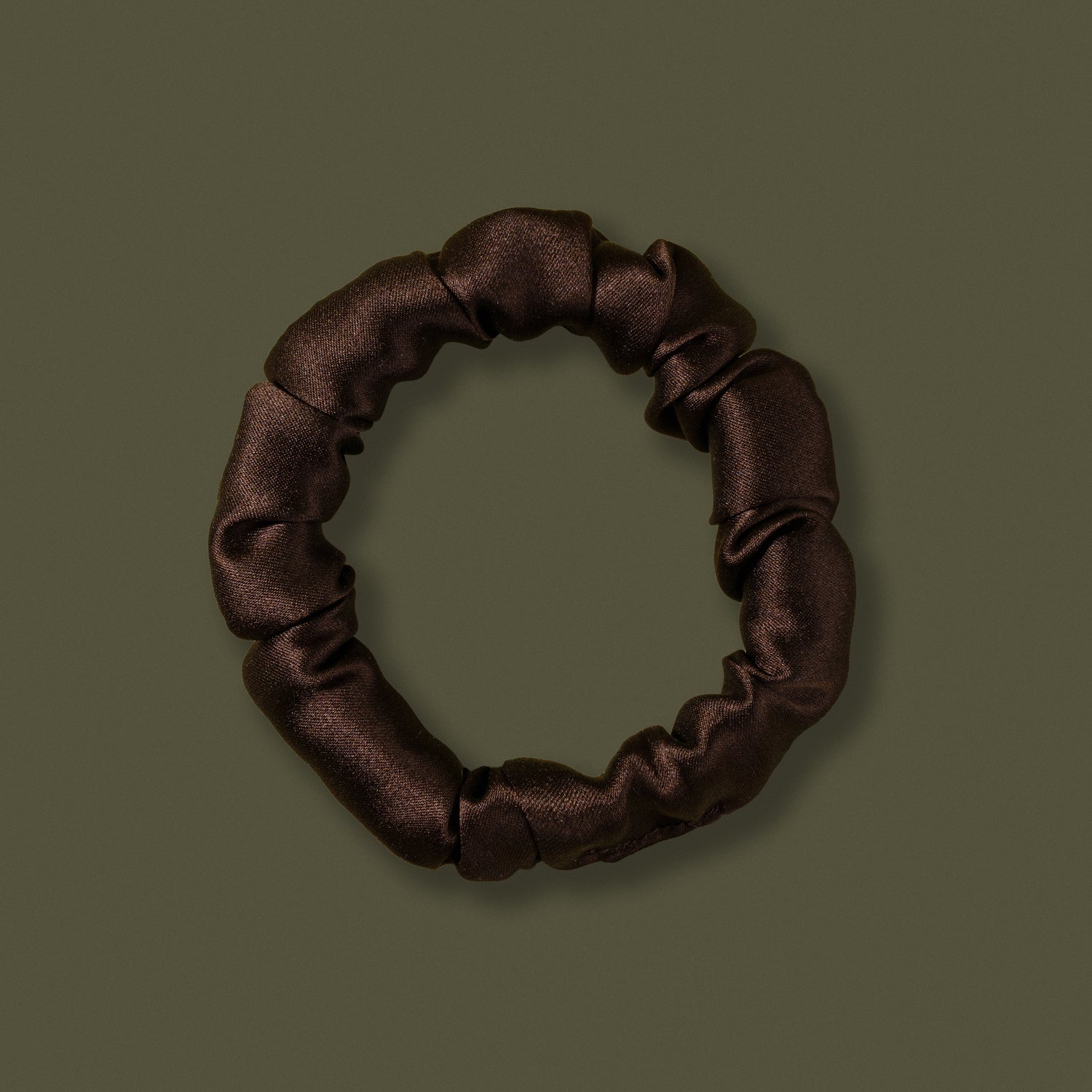 Jedwabna gumka do włosów