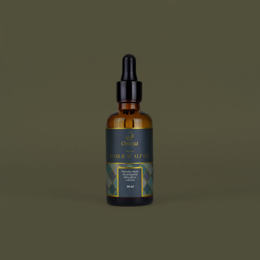 Olejek do pielęgnacji skóry głowy i włosów